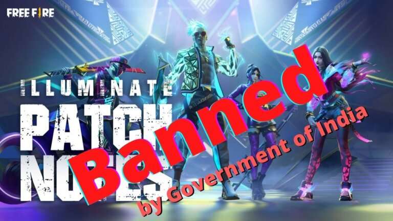 50 Chinese apps including Garena free fire Banned in India 2022