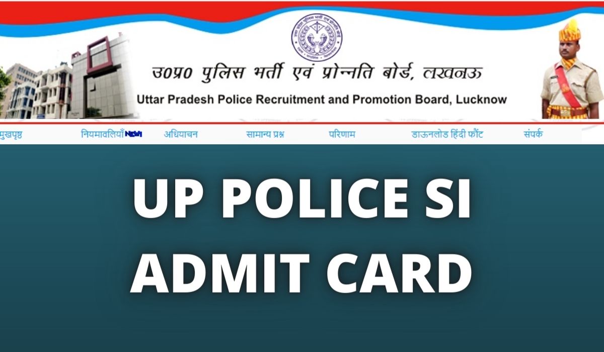 UP-Police-SI-Admit-Card