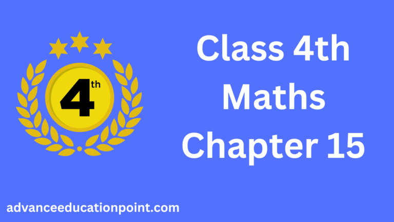 Class 4th Maths Chapter 9 6